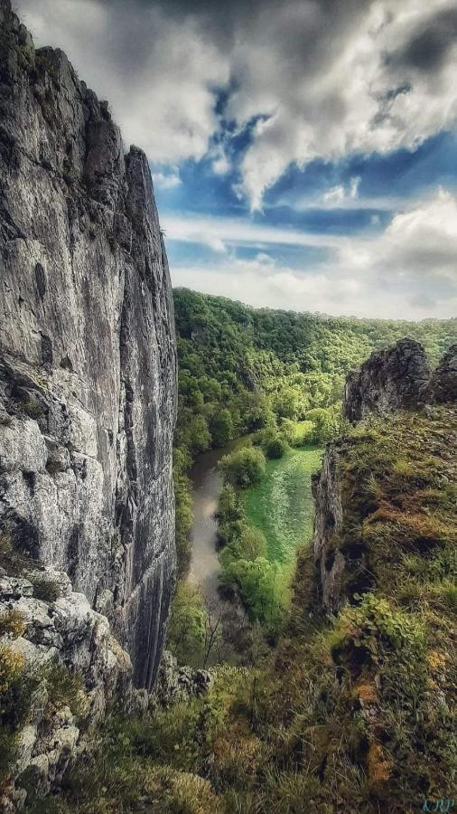 Apartmán La Maison Du Sabotier Custinne Exteriér fotografie